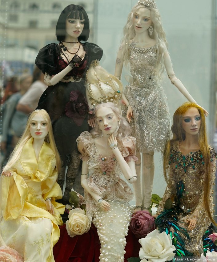 Искусство куклы 2025, Снежинка, Хризантема (фото 2)