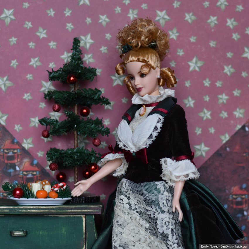 Викторианское Рождество — Куклы Barbie (Барби): Looks (фото 4)