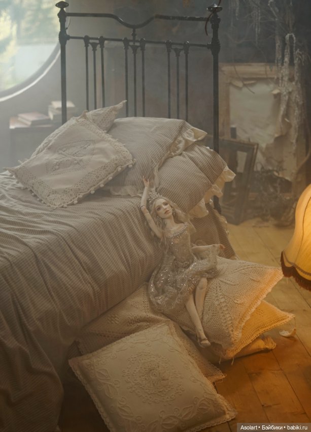 Искусство куклы 2025, Снежинка, Хризантема