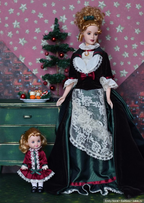 Викторианское Рождество — Куклы Barbie (Барби): Looks (фото 2)