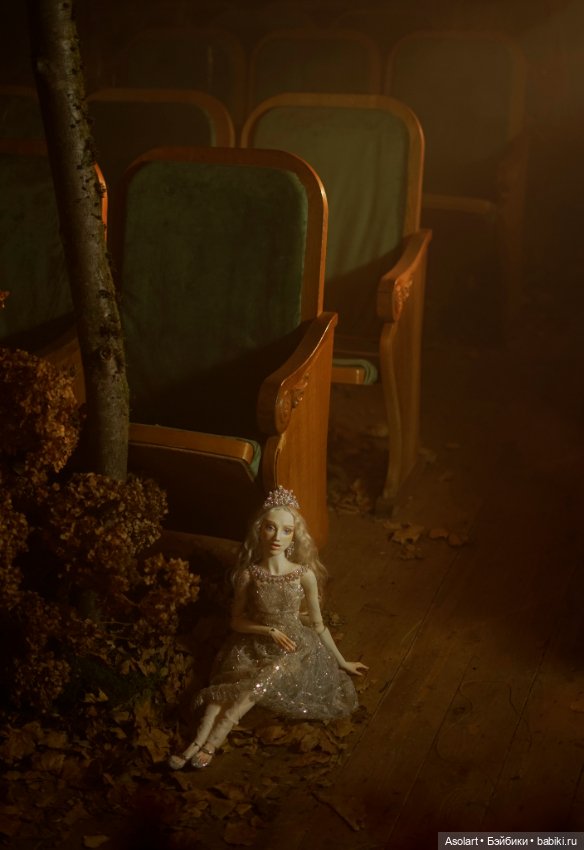 Искусство куклы 2025, Снежинка, Хризантема