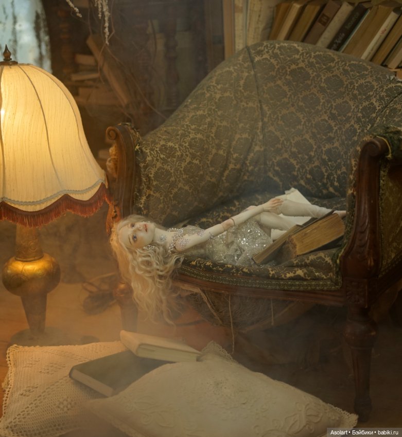 Искусство куклы 2025, Снежинка, Хризантема