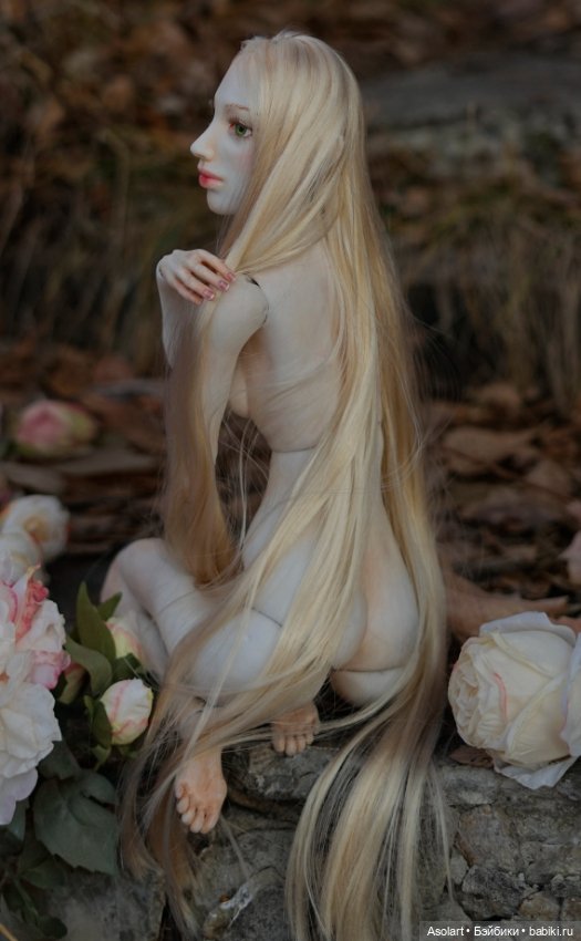 Искусство куклы 2025, Снежинка, Хризантема