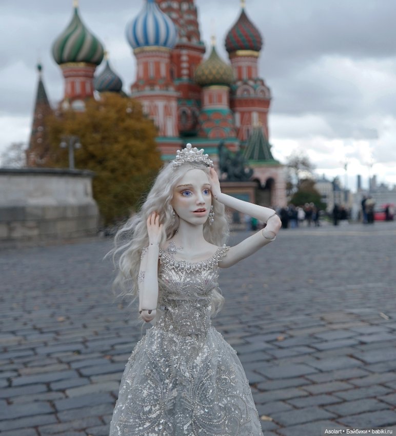 Искусство куклы 2025, Снежинка, Хризантема (фото 5)