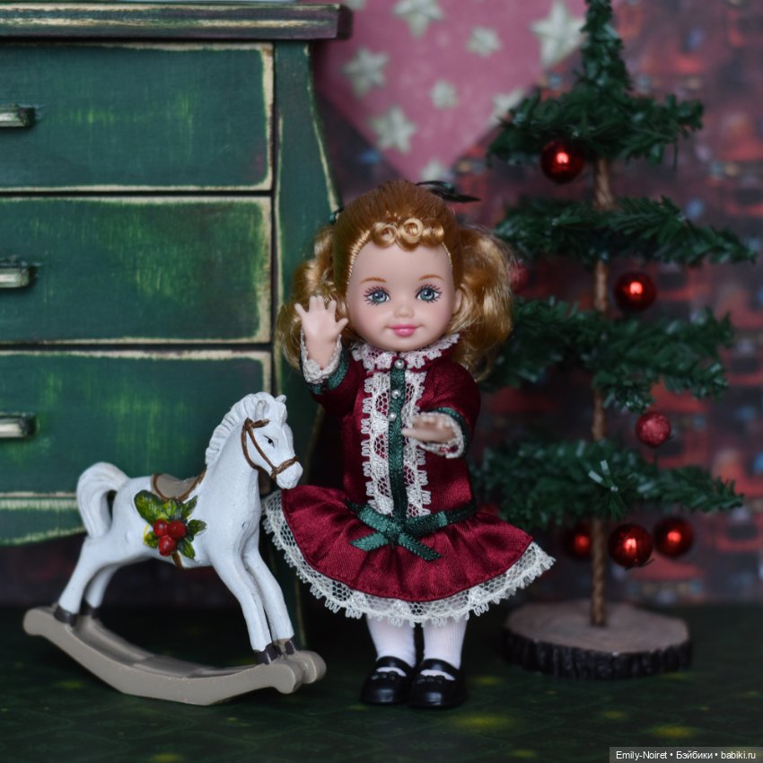 Викторианское Рождество — Куклы Barbie (Барби): Looks (фото 5)