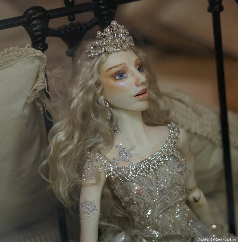 Искусство куклы 2025, Снежинка, Хризантема (фото 8)