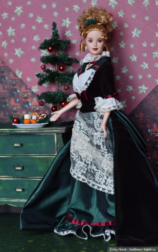 Викторианское Рождество — Куклы Barbie (Барби): Looks (фото 3)