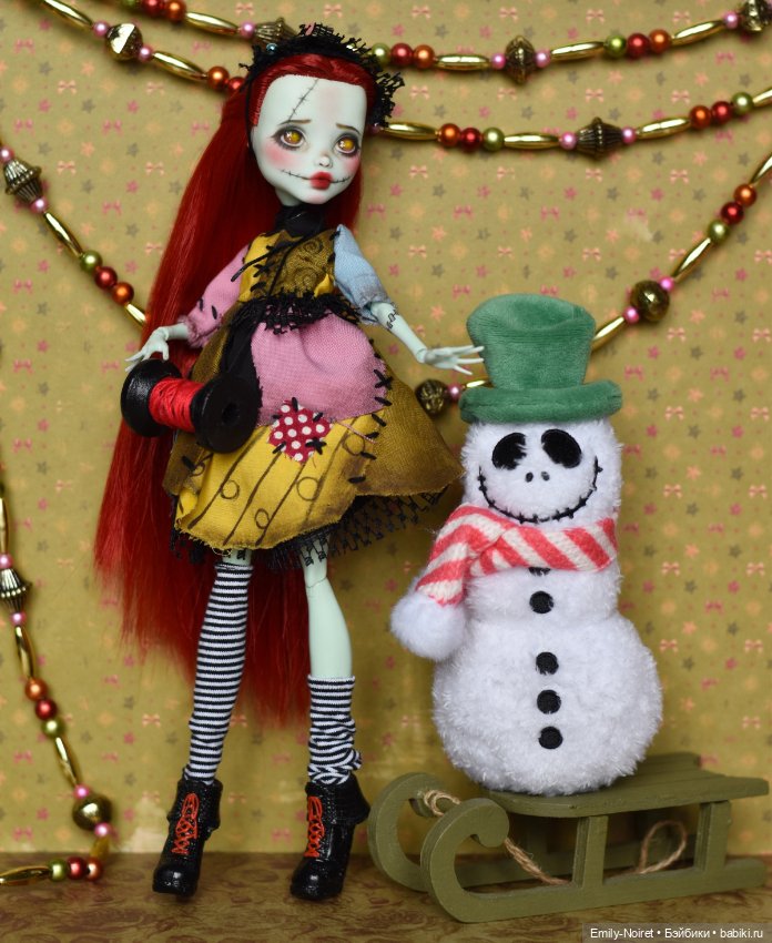Салли и Джек — ООАК Monster High и Ever After High: репейнт