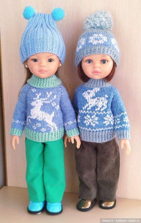 Новый комплект с жаккардом для любимой куклы ПР