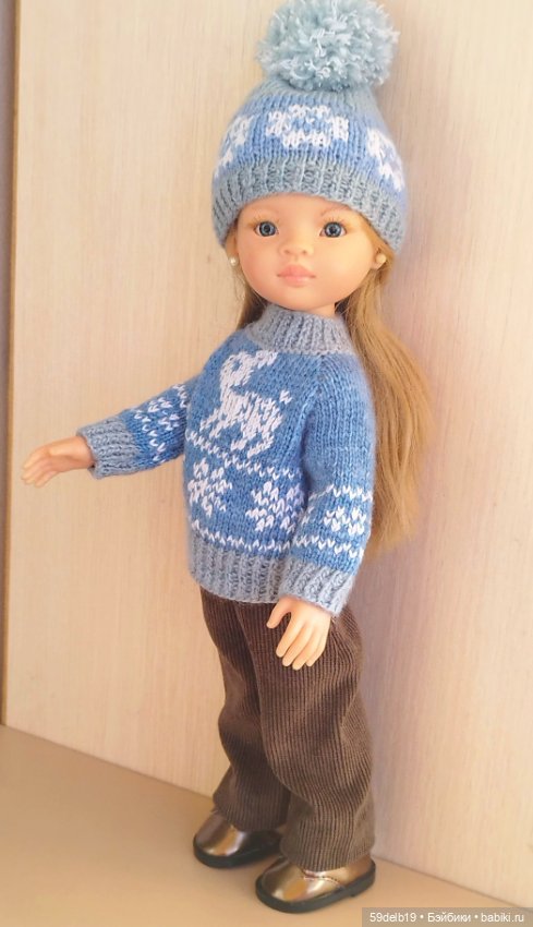 Новый комплект с жаккардом для любимой куклы ПР (фото 6)