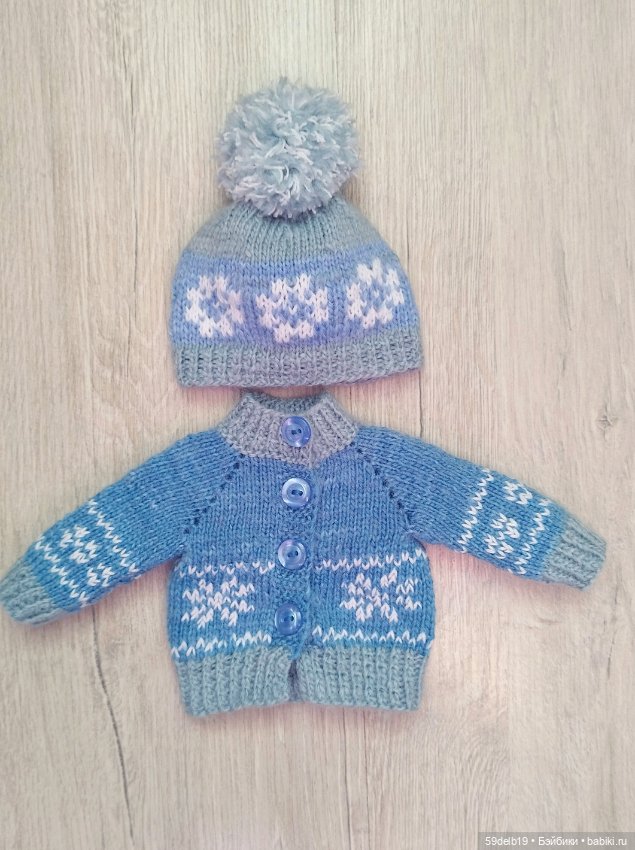 Новый комплект с жаккардом для любимой куклы ПР (фото 8)