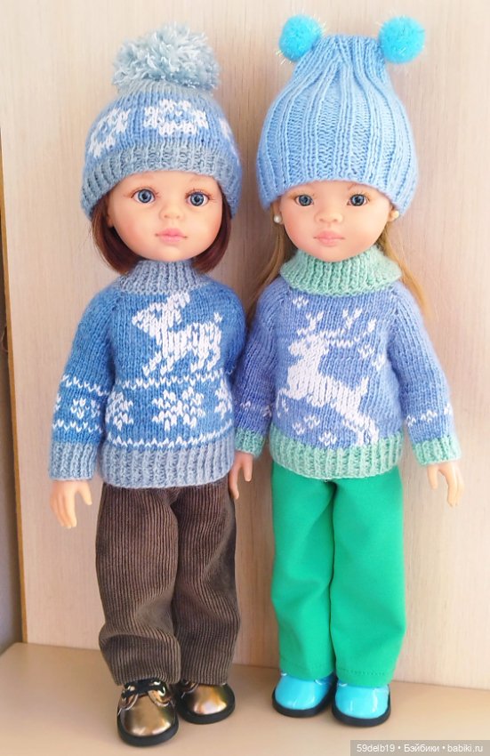 Новый комплект с жаккардом для любимой куклы ПР