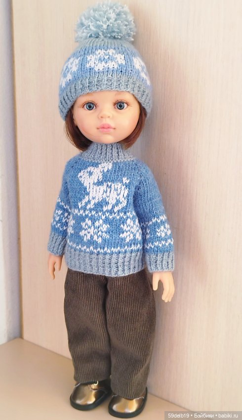Новый комплект с жаккардом для любимой куклы ПР (фото 2)