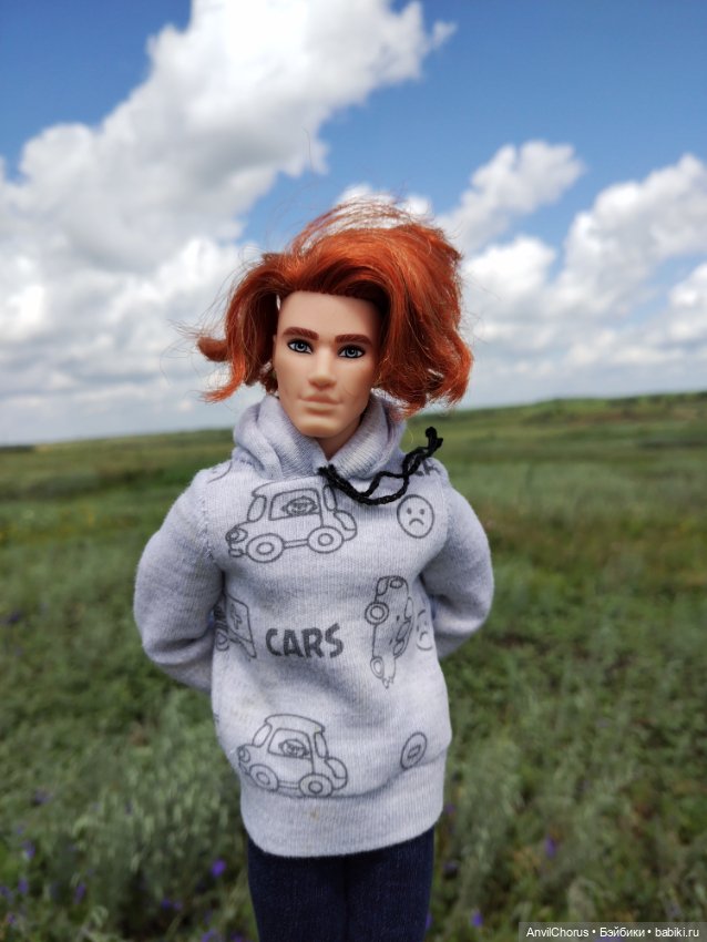 На прогулке. Кен БМР — Куклы Mattel (Маттел): Barbie