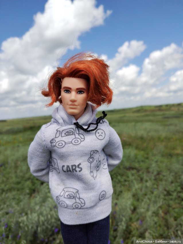 На прогулке. Кен БМР — Куклы Mattel (Маттел): Barbie