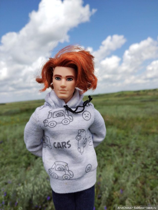 На прогулке. Кен БМР — Куклы Mattel (Маттел): Barbie