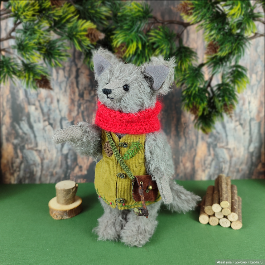 Волк Тедди Норвуд — Авторские мишки Тедди и друзья: фото (фото 7)