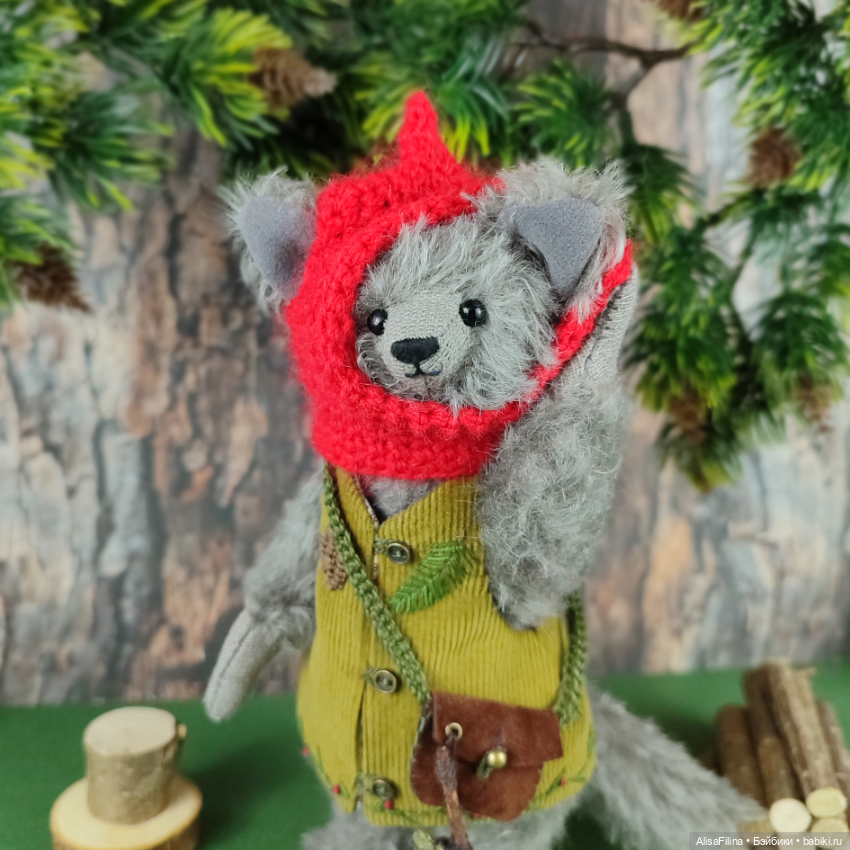 Волк Тедди Норвуд — Авторские мишки Тедди и друзья: фото (фото 8)