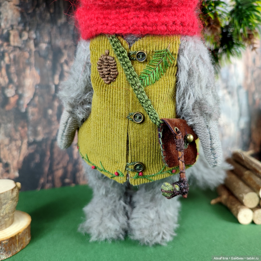 Волк Тедди Норвуд — Авторские мишки Тедди и друзья: фото (фото 4)