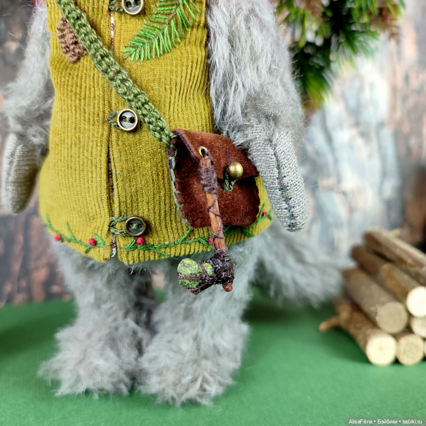 Волк Тедди Норвуд — Авторские мишки Тедди и друзья: фото (фото 3)