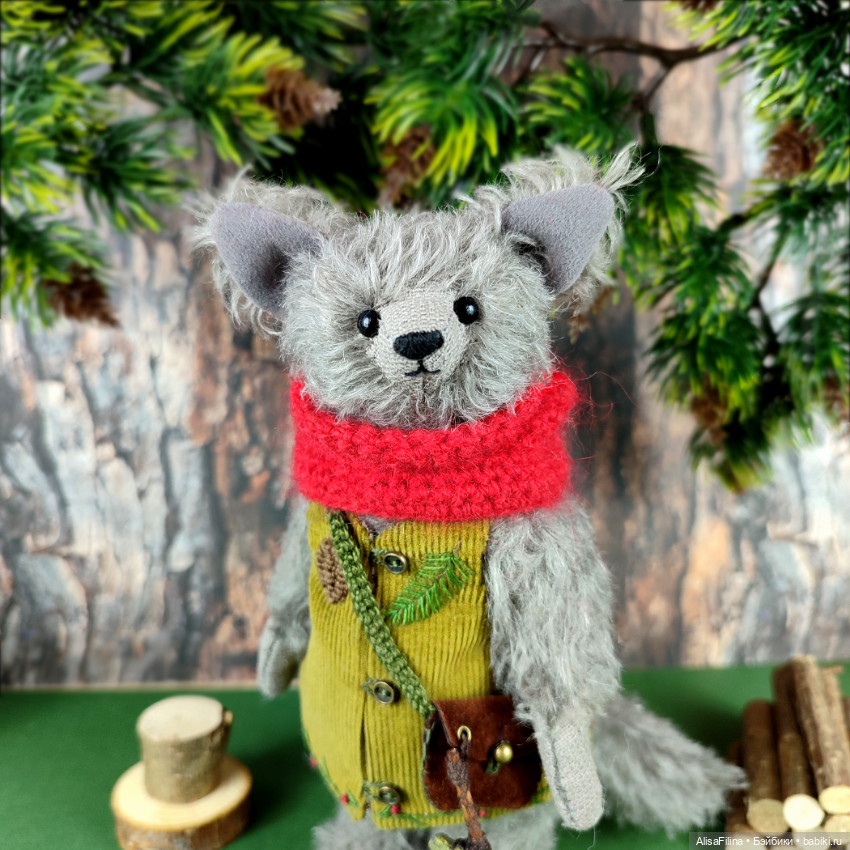 Волк Тедди Норвуд — Авторские мишки Тедди и друзья: фото (фото 5)