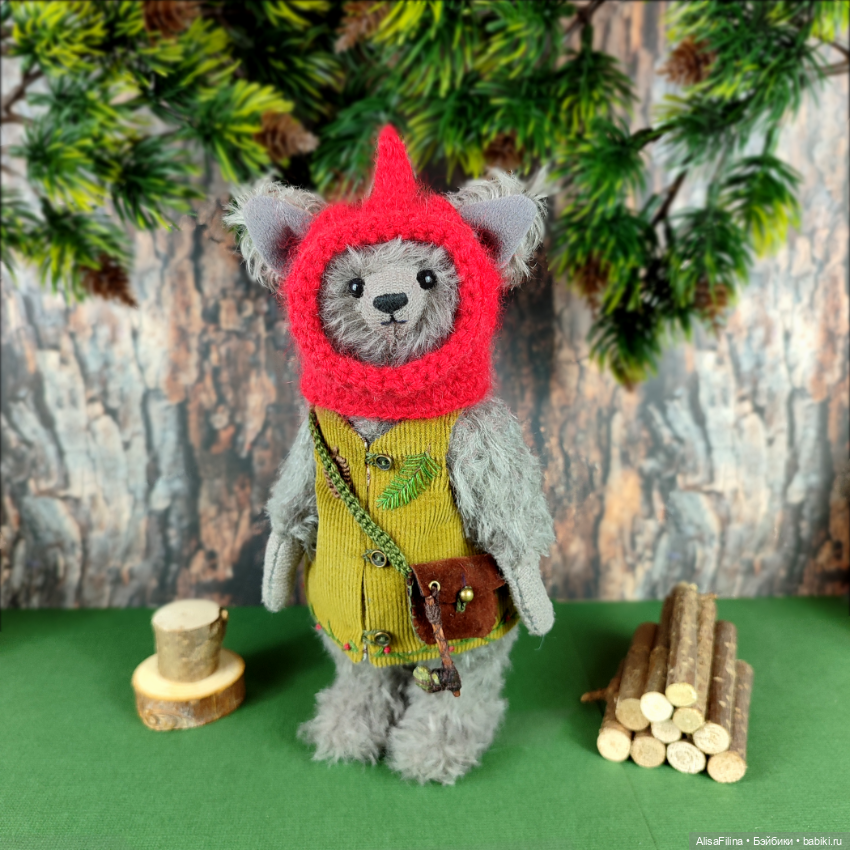 Волк Тедди Норвуд — Авторские мишки Тедди и друзья: фото