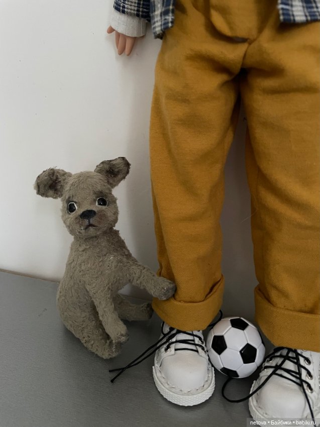 Шарнирные куклы «пуговки» - мальчики.Тема 😉