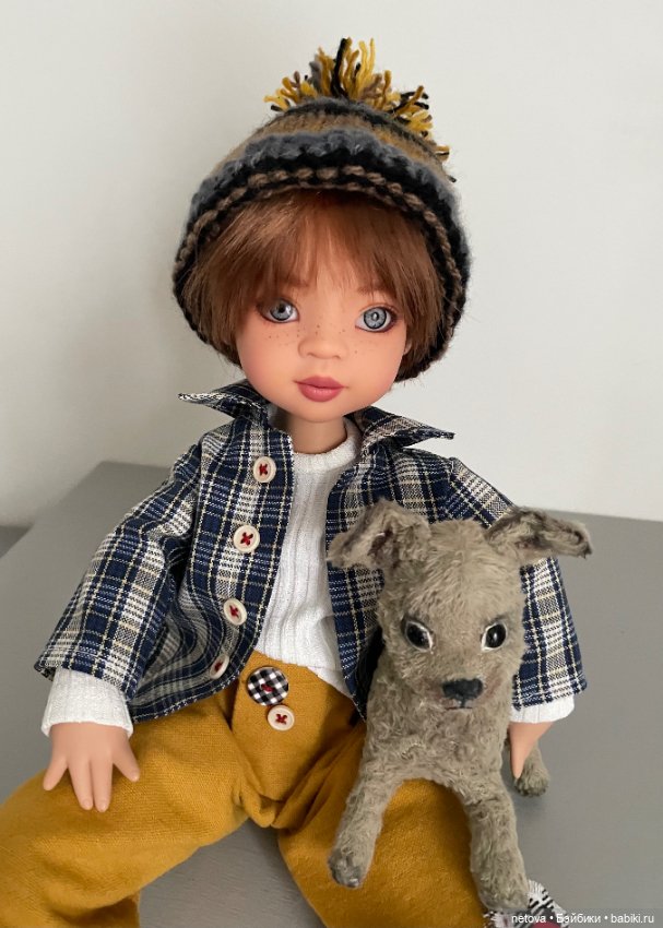 Шарнирные куклы «пуговки» - мальчики.Тема 😉 (фото 8)