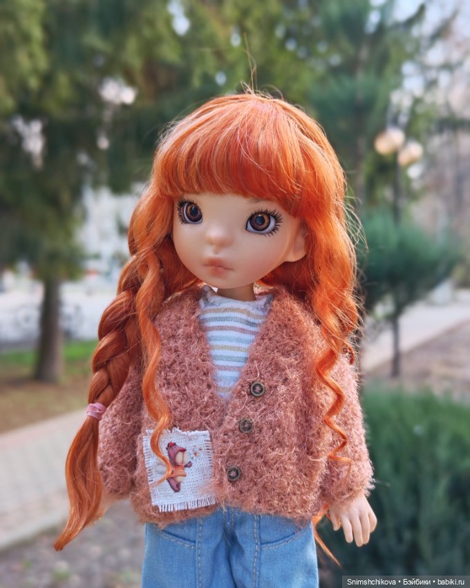 Новогодняя Белка — Авторские куклы BJD (БЖД) у нас дома: фото