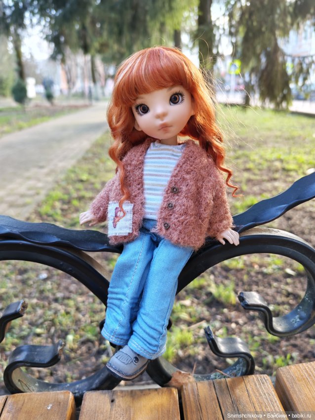 Новогодняя Белка — Авторские куклы BJD (БЖД) у нас дома: фото (фото 5)