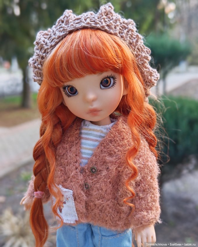 Новогодняя Белка — Авторские куклы BJD (БЖД) у нас дома: фото (фото 3)