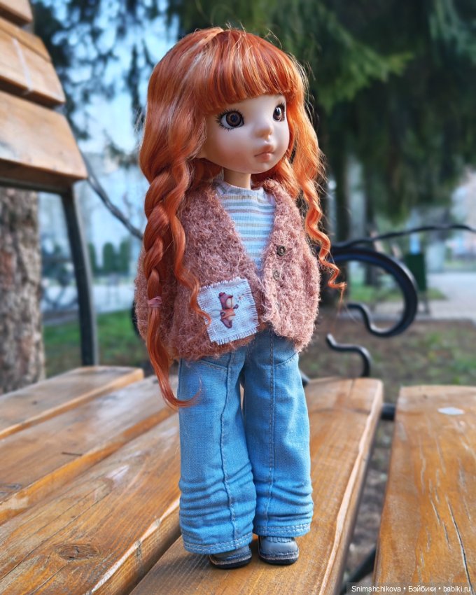 Новогодняя Белка — Авторские куклы BJD (БЖД) у нас дома: фото (фото 2)