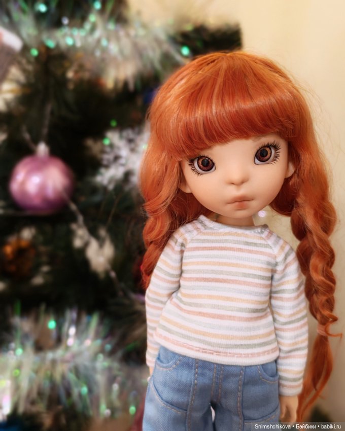 Новогодняя Белка — Авторские куклы BJD (БЖД) у нас дома: фото (фото 7)