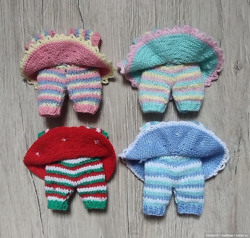 Один фасон - четыре разных костюмчика для баболечек (фото 6)