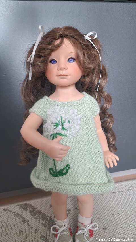 Чудесная девочка с зоопарком Good Krüger ... и нечаянный парик на коленке