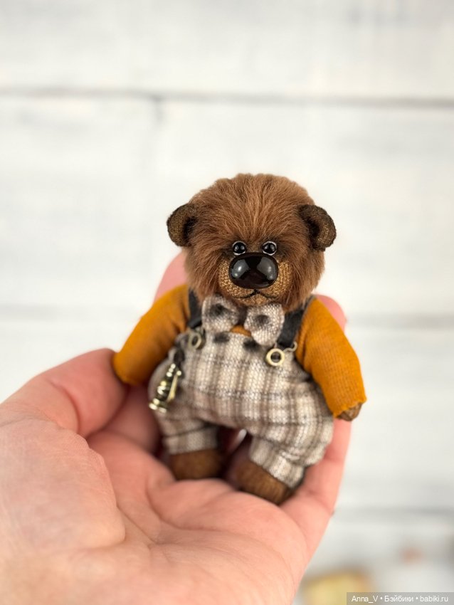 Тедди мишка Гордеюшка — Авторские мишки Тедди и друзья: фото (фото 4)