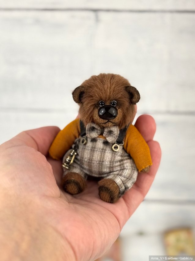 Тедди мишка Гордеюшка — Авторские мишки Тедди и друзья: фото (фото 5)
