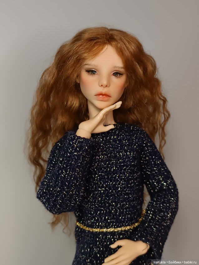 Тёплое с люриксом — Куклы Open Dolls (Елена Акимова): российские BJD (БЖД) (фото 3)