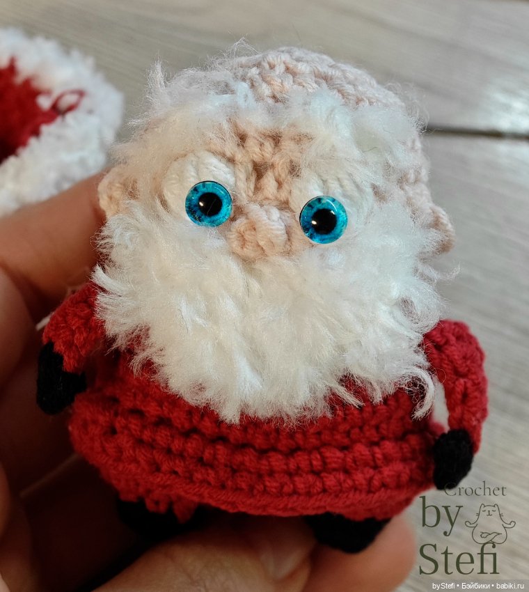 Дед Мороз и Снегурочка — Вязаные игрушки и амигуруми: крючком