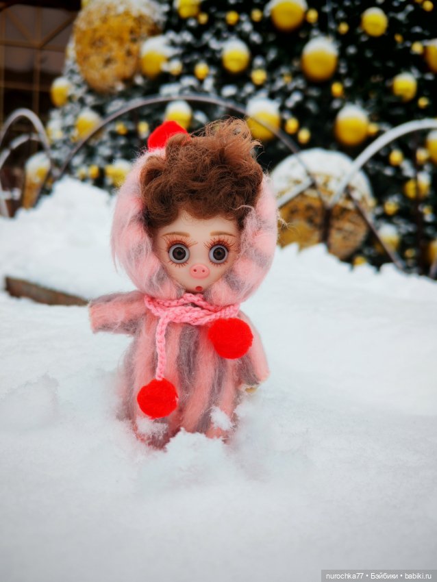 Про Нафочку. Нафочка и первый снег