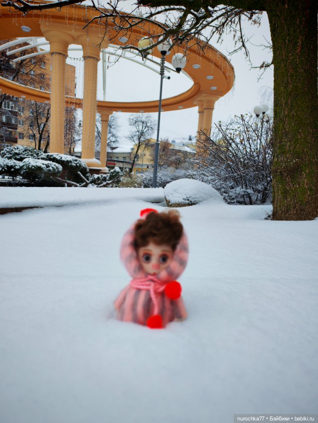 Про Нафочку. Нафочка и первый снег (фото 7)