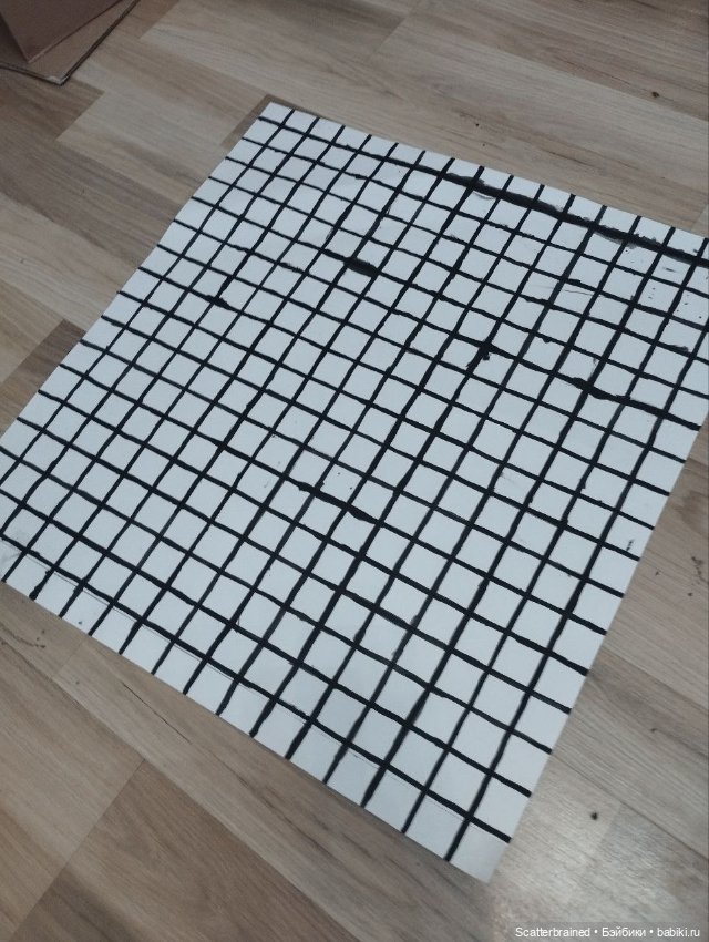 Дискотечный пол для кукол Барби и Интегрити своими руками (фото 5)