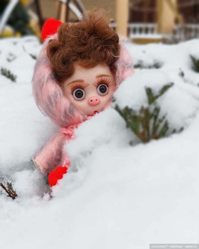 Про Нафочку. Нафочка и первый снег