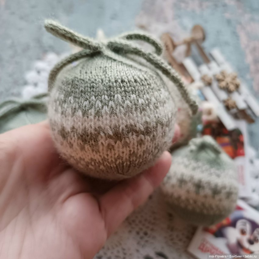 Новогодние повязушки — Вязаные игрушки и амигуруми: крючком (фото 2)