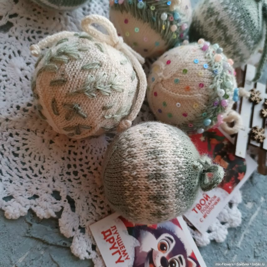 Новогодние повязушки — Вязаные игрушки и амигуруми: крючком (фото 7)