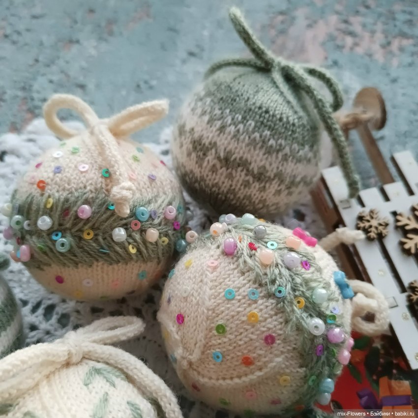 Новогодние повязушки — Вязаные игрушки и амигуруми: крючком (фото 5)