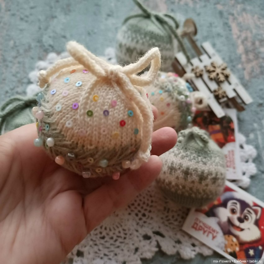 Новогодние повязушки — Вязаные игрушки и амигуруми: крючком