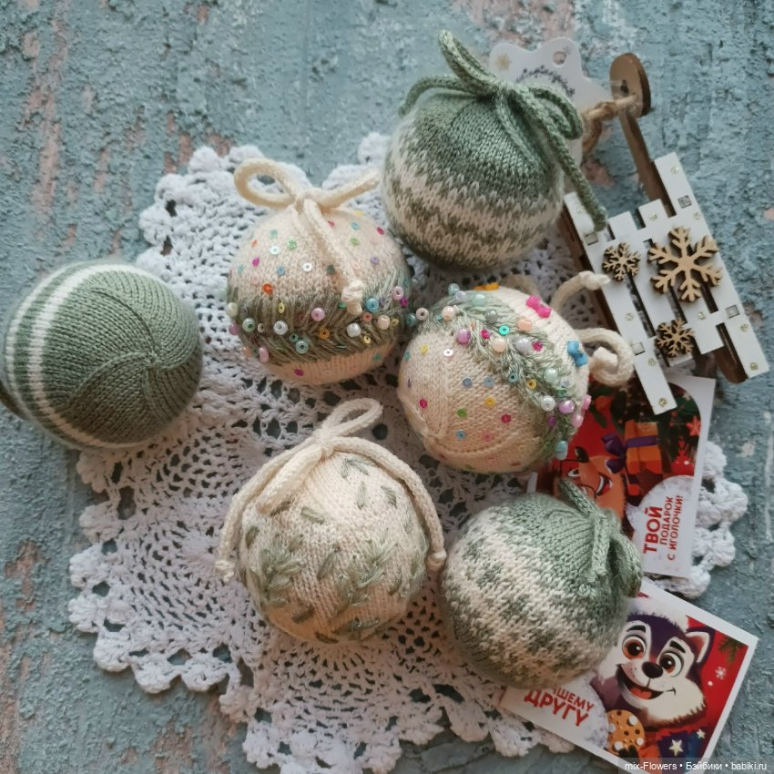 Новогодние повязушки — Вязаные игрушки и амигуруми: крючком (фото 3)