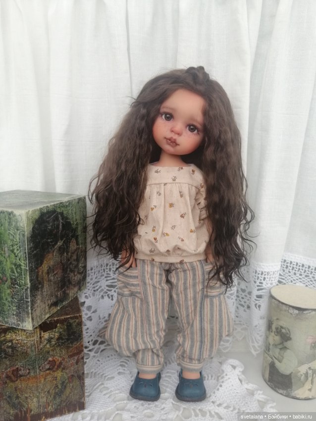 Беляночка и Розочка. ООАК кукол Паола Рейна (фото 8)