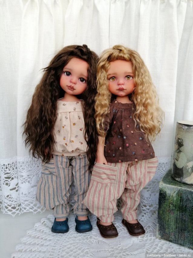 Беляночка и Розочка. ООАК кукол Паола Рейна (фото 2)